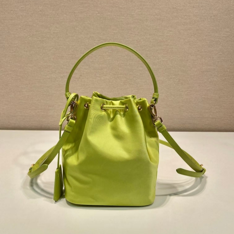 10A Fashion Bags Nylon Tote and Shoulder Bucket Bag