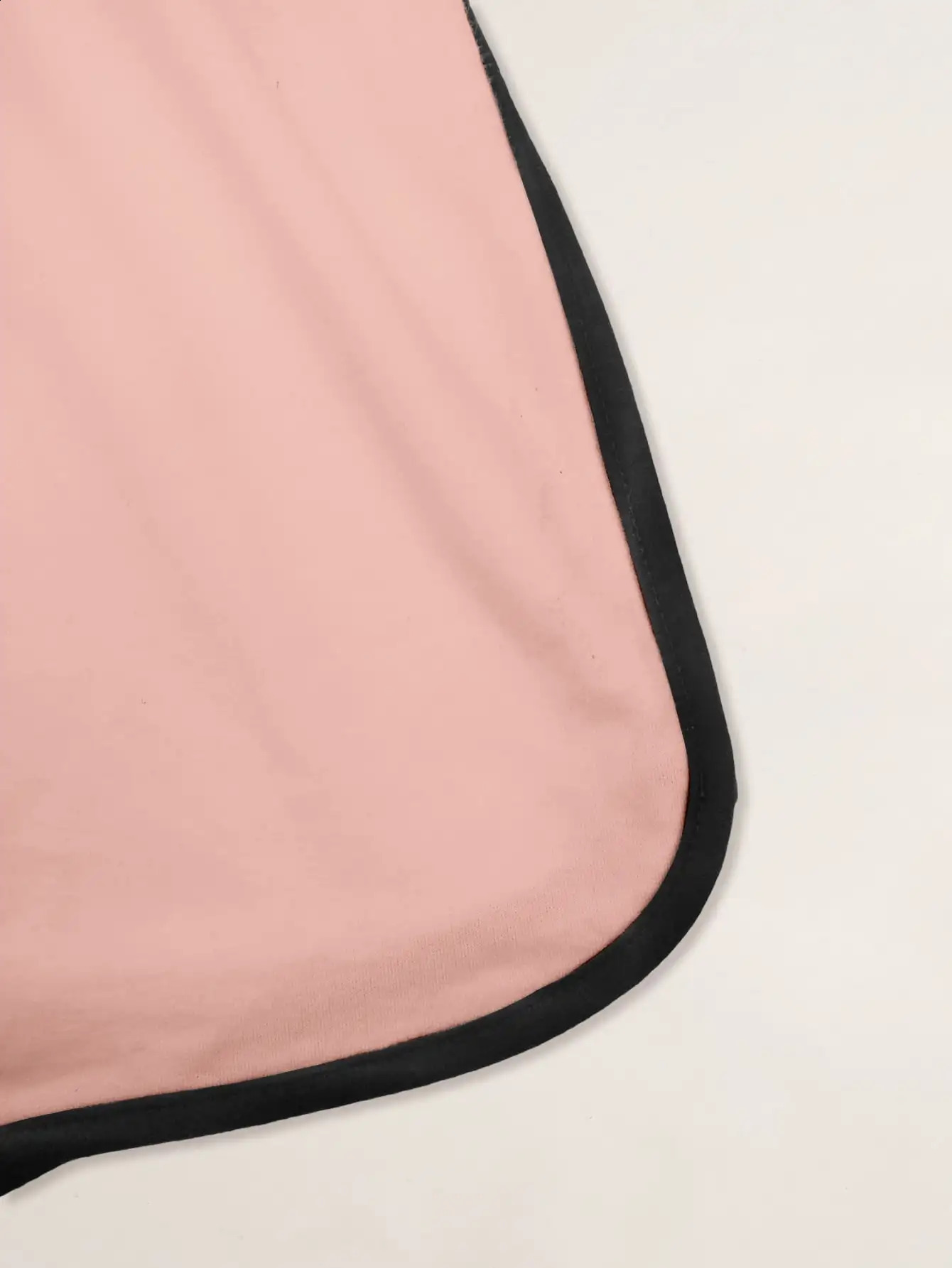 Finjani Plus Size Women Shorts Contrast Trim Drawstring Dolphin Casual Clothing For Summer 250228Z