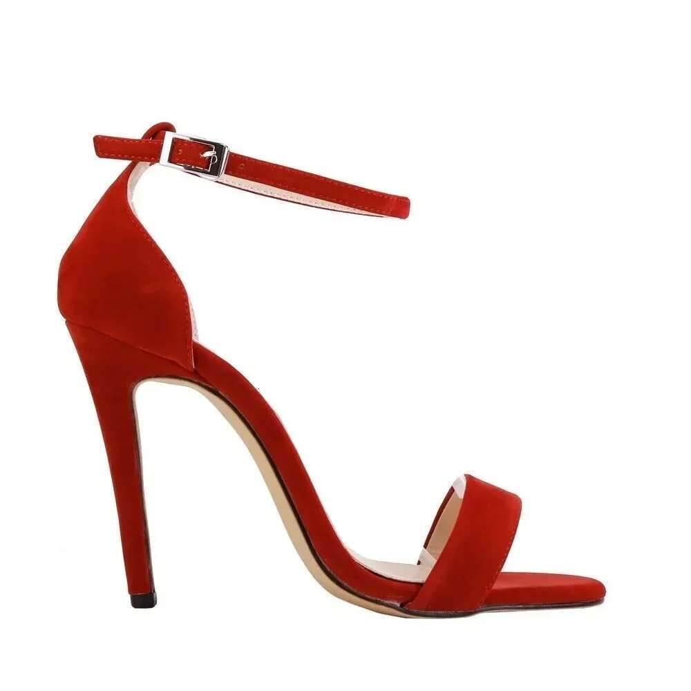 Women Sandals Stilettos Summer Classic Open Toe Ankle Strap Heel Elegant Wedding Party Dress High Heels Shoes Sexy Pumps