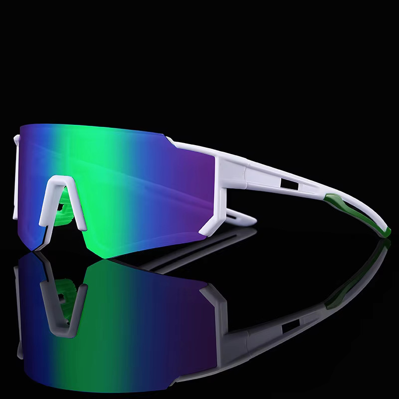 2024 2 in 1 Men Cycg Sun Glasses Custom Polarized Sports PC Frame Running Sunglasses