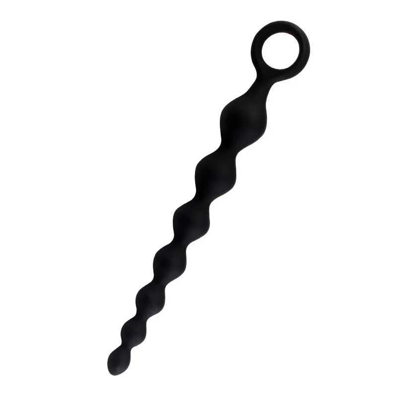 20CM Silicone Anal Beads Prostate Stimulator Ball Butt Plug Anal Plug 18+ Adult Women Men Couple Flirt Gay Erotic SM Sex Toys W250618