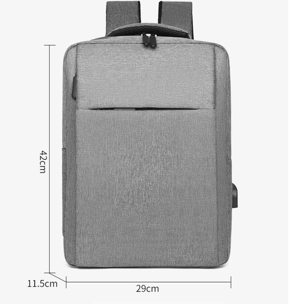 Backpack Computer Bag Simple Multifunctional Usb Charging Backpack Business Large Capacity Mens High-end Backpack For Middle School Students Travel Ba
