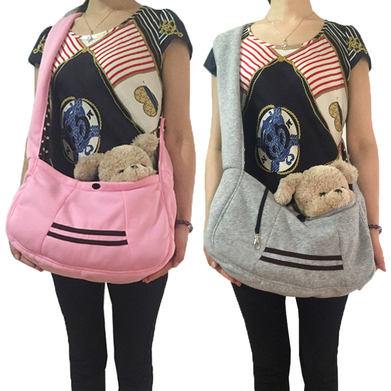 Single shoulder crossbody portable pet for outdoor activities, Korean small cat dog bag