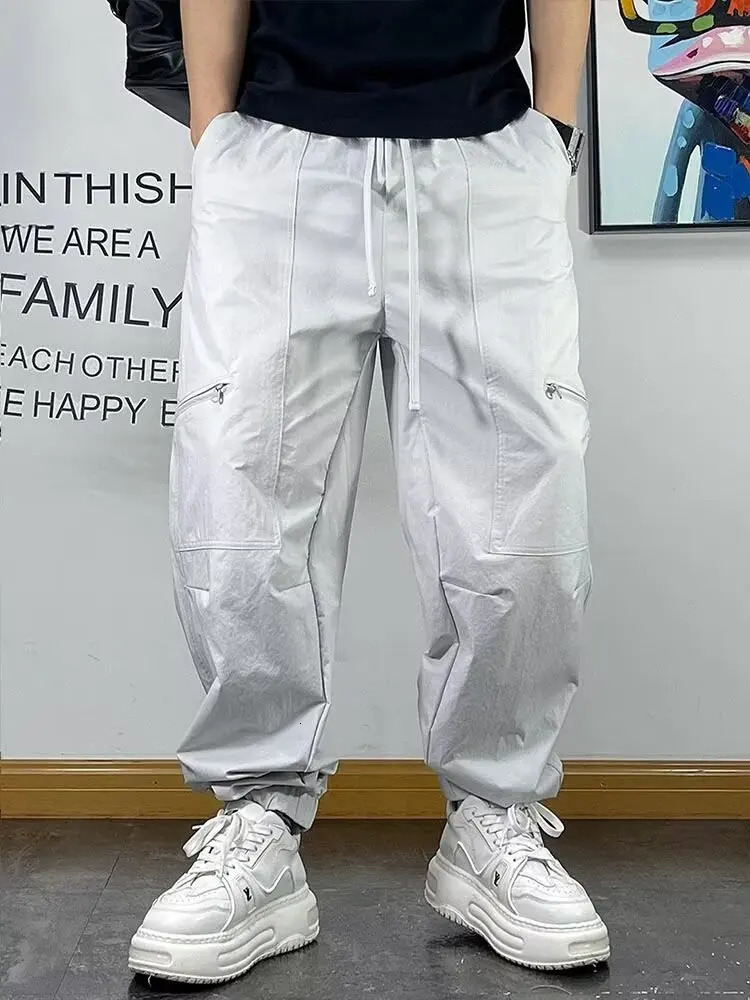 Jogger Pants Men Clothing American Style Autumn Male Clothes Mens Trousers Cargo Pants Man Mens Sweatshirt Tracksuit Big Size 250227