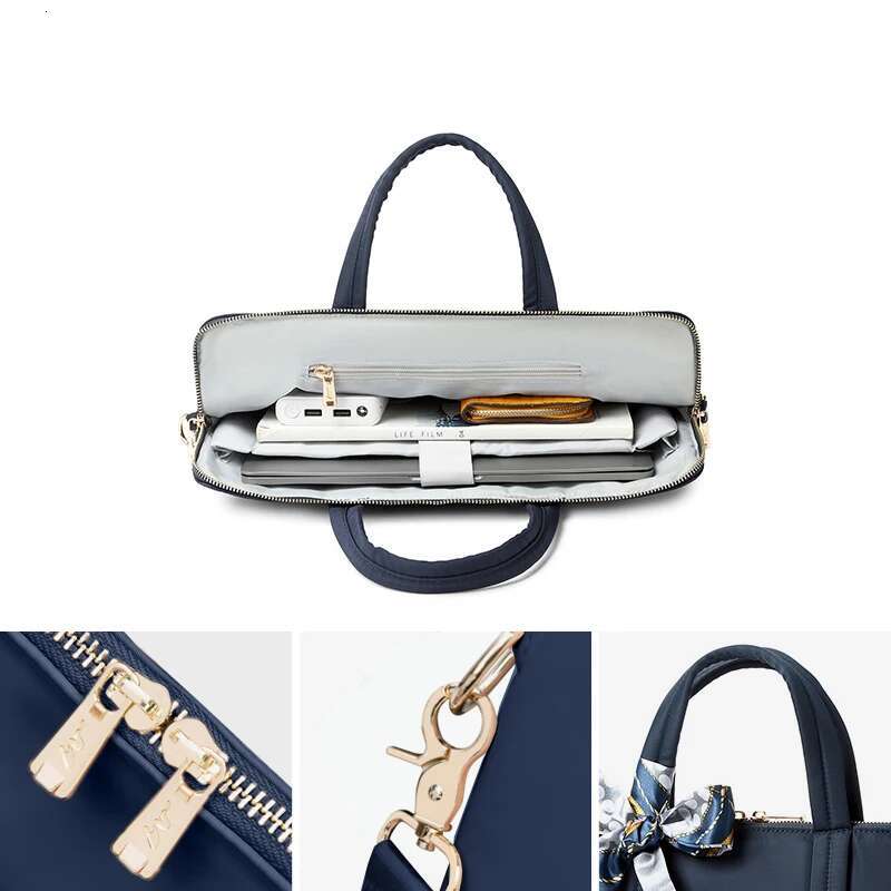Fashion Laptop Bag 13.3 14 15.6Inch Notebook Shoulder Case For Book Air Pro Cover Sleeve Handbag Women Men Briefcase