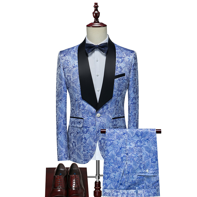 k916 Designer Business Suit - Fresh Casual Suits with Pants