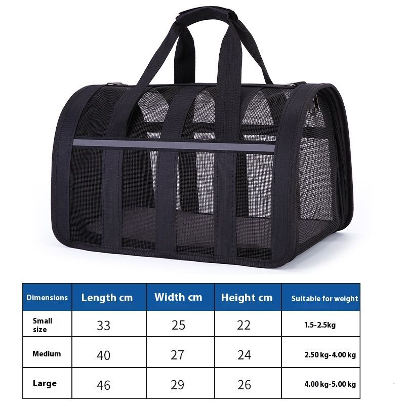 Cat Outdoor Foldable Large Capacity Portable Breathable All Season Universal Small Dog Pet Bag