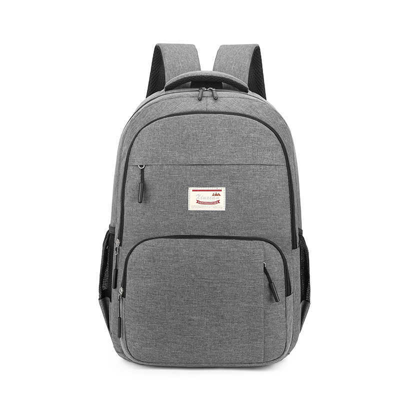 Backpack Mens Trendy Backpack Business Computer Bag Large Capacity Casual Outdoor Student Backpack High Aesthetics Day Backpack Travel Bag 241225