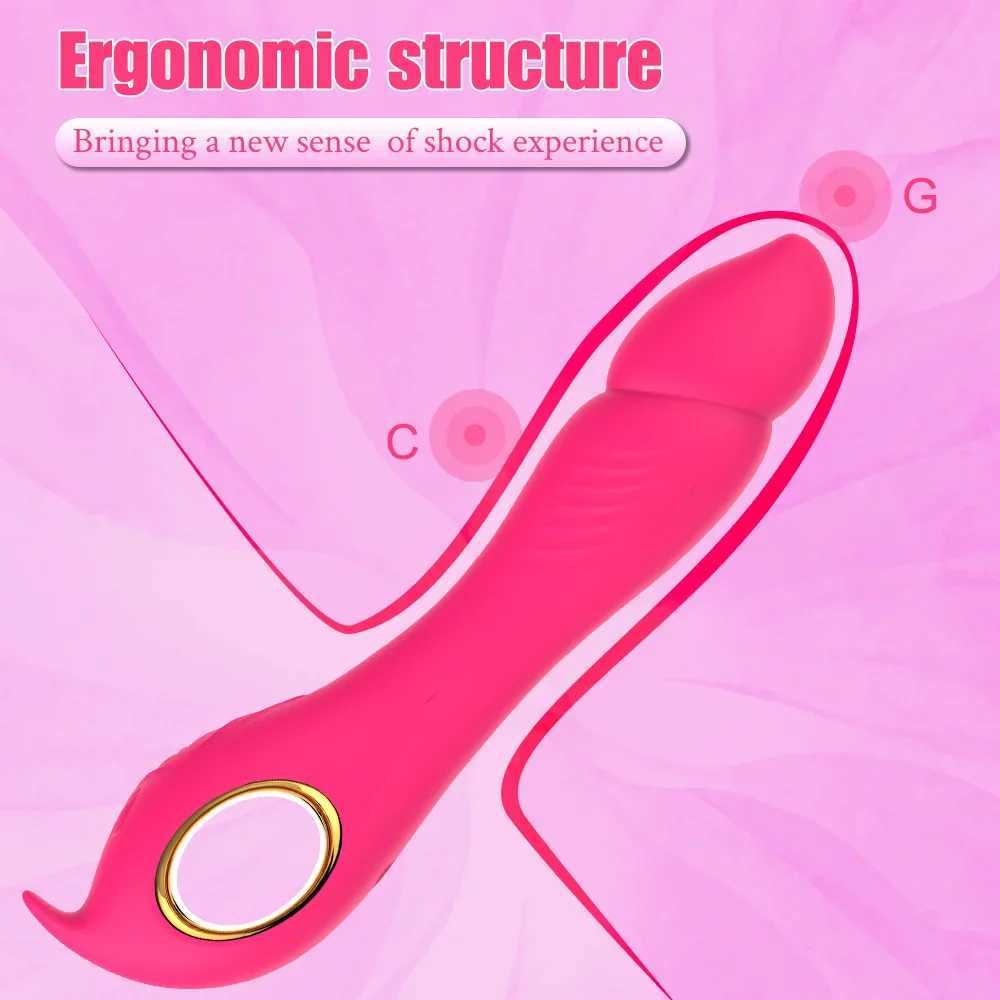 G Spot Vibrator Dildo Powerful Inflatable Vibrating Massagers Clitoral Vagina Anal Stimulation Adult Sex Toys for Women for MenW250228
