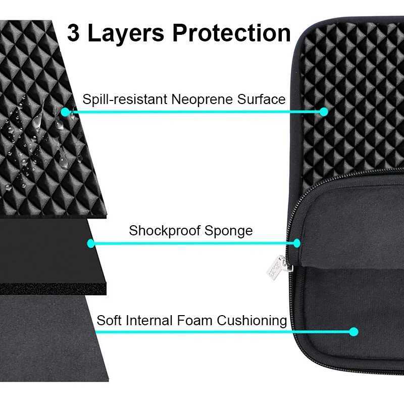 Laptop Bag Notebook Sleeve Case for Macbook Air Pro Retina 11 13 15 Ultrabook Waterproof Lycra Protector Cover Z250224