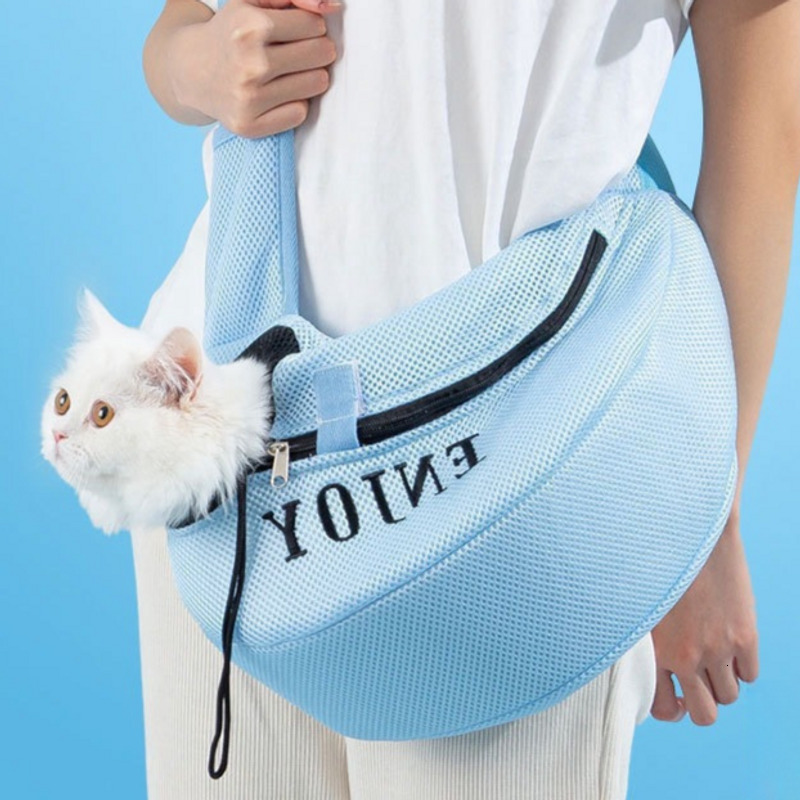 Go Out Dog Breathable Pet Backpack Shoulder Straddle Portable Cat Bath Bag