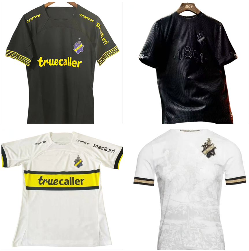 2024 2025 2026 AIK Solna SOCCER jerseys 24 25 26 STOCKHOLM special limited-edition HUSSEIN OTIENO GUIDETTI THILL TIHI HALITI 132 year history football shirts