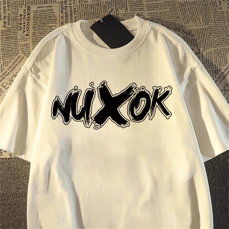 Designer's High-precision Snake Print Round Neck Men's And Women's T-shirt Summer Vibe Street Style Dark Short Sleeved Fashion Brand Fr