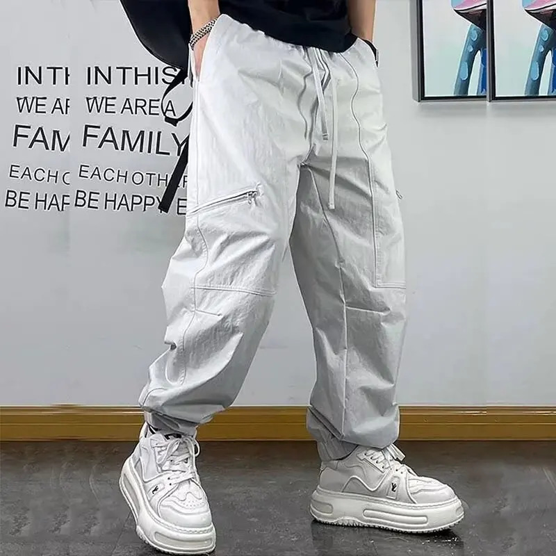 Jogger Pants Men Clothing American Style Autumn Male Clothes Mens Trousers Cargo Pants Man Mens Sweatshirt Tracksuit Big Size 250227