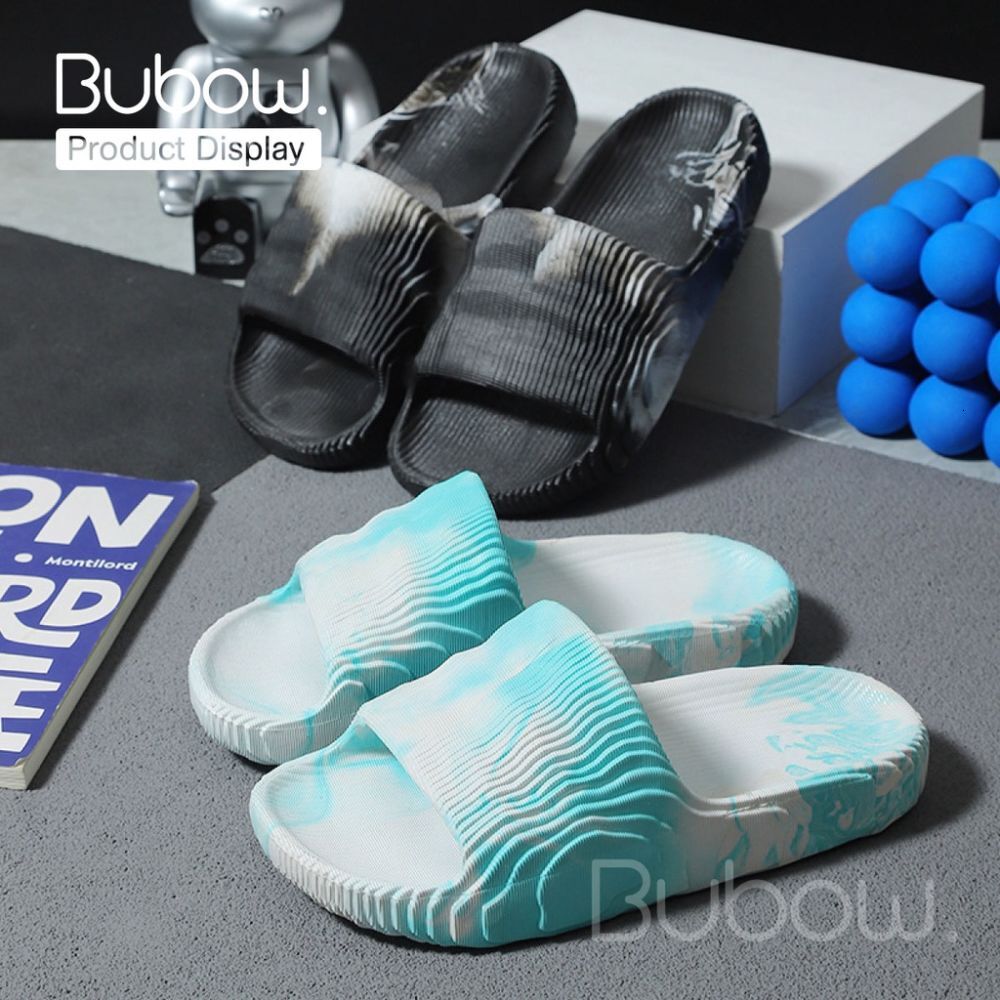 Heli Shark Couple Summer Fashion Slippers New Home Men's And Women's Cool Slippers Flat Bottom Outdoor Casual One Word Beach Slippers