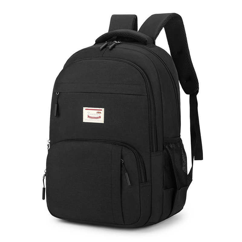 Backpack Mens Trendy Backpack Business Computer Bag Large Capacity Casual Outdoor Student Backpack High Aesthetics Day Backpack Travel Bag 241225