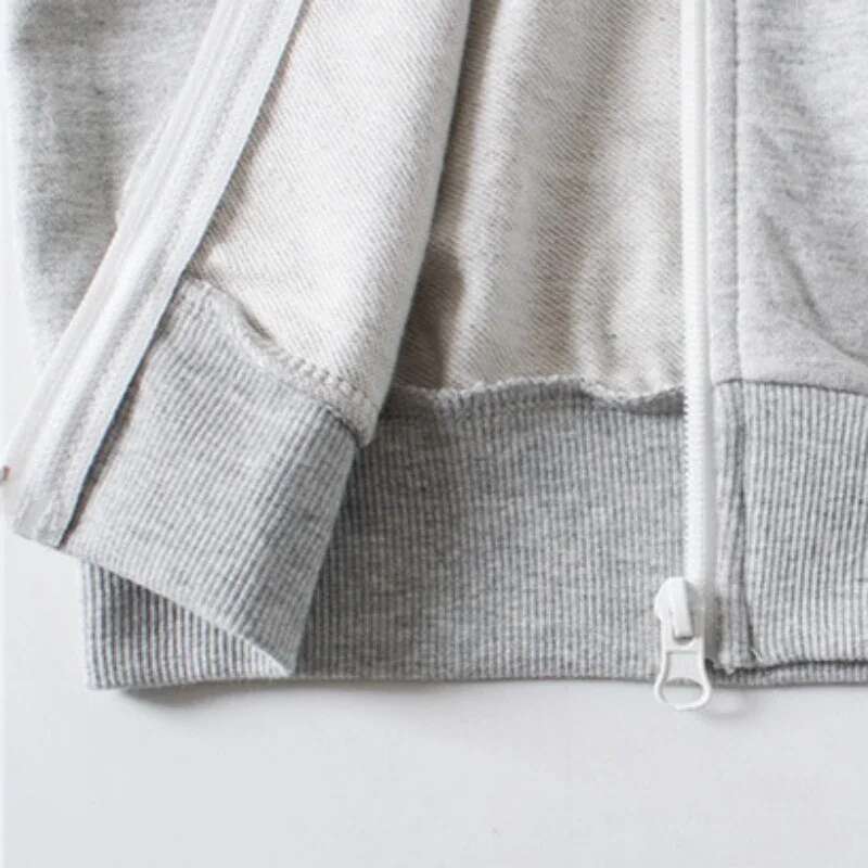 Ddmyshoesvip Spring Autumn New Zipper Jackets For Boys Children S Hooded Coat Kids Clothes Cardigan Girls Stripe Long Sleeve Hoodie Tops