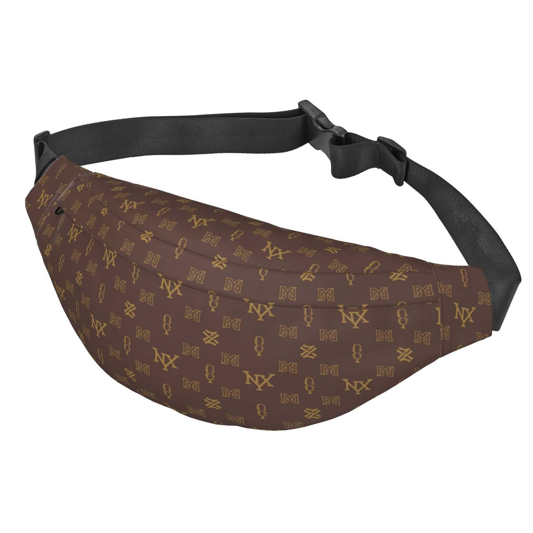 NXY Newest Stlye Famous Bumbag Cross Body Fashion Shoulder Bag Brown Waist Bags Bum Unisex Waist Bags