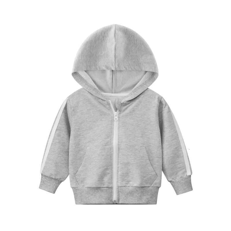 Ddmyshoesvip Spring Autumn New Zipper Jackets For Boys Children S Hooded Coat Kids Clothes Cardigan Girls Stripe Long Sleeve Hoodie Tops