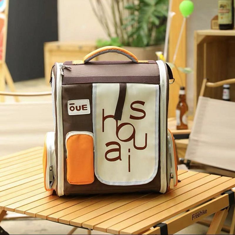 New Fashionable Breathable Cat Dog Handheld Outdoor Portable Bag Large Capacity Pet Backpack