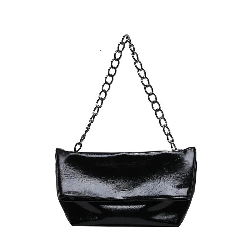 2025 PU Zipper Handsome Shoulder Bag Flip Buckle Product Large Capacity Sewing Thread Fashion Handbag 250218