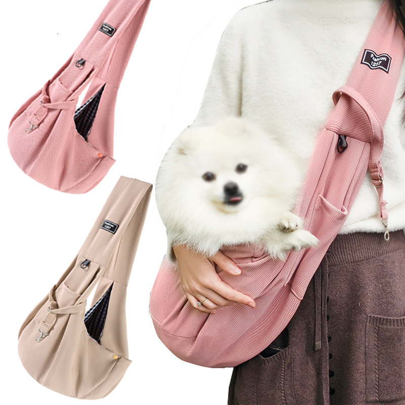 Supplies Breathable Summer Crossbody Large Capacity Cat and Dog Portable Pet Bag for Going Out