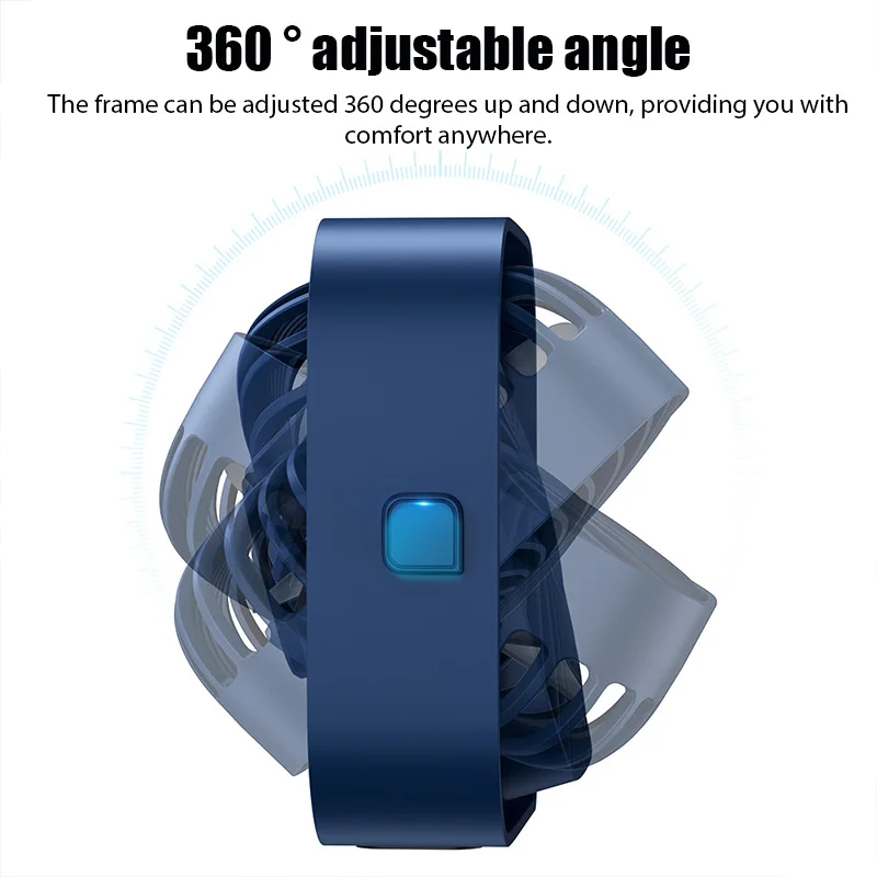 USB Desk Fan 360° Rotatable Head Mini Table Electric Fan Home Office Room Desktop fan Portable Air Cooler Strong Wind ventilador