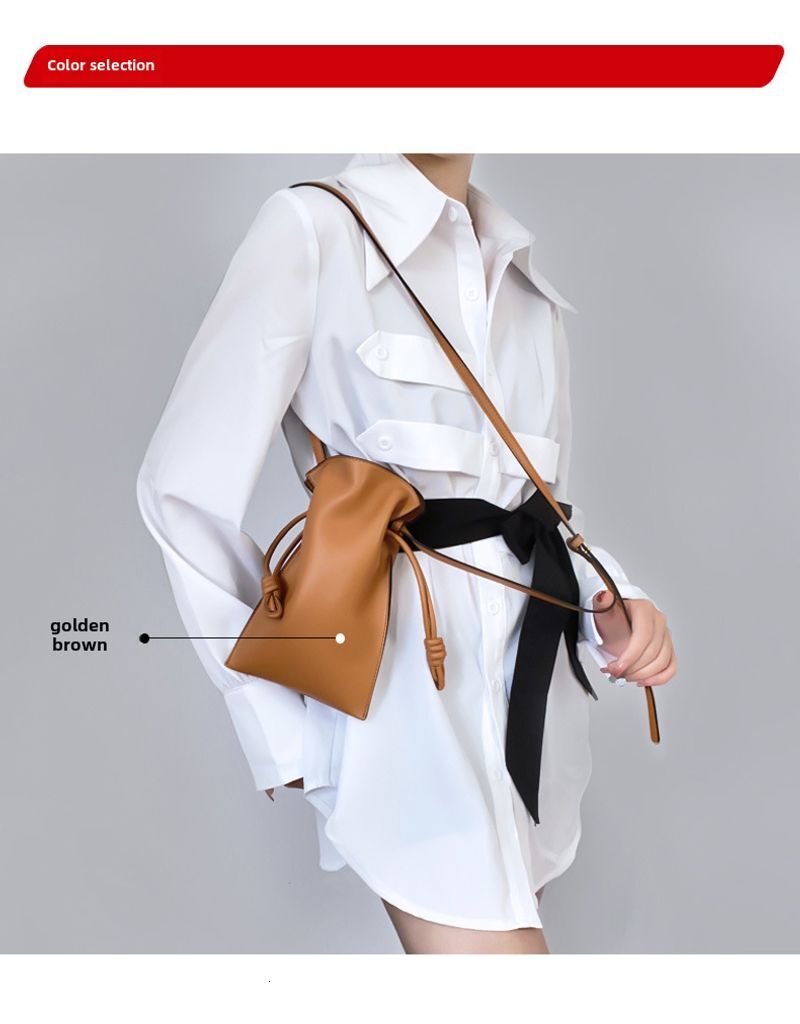 Trendy Drawstring Bucket Bag for Women