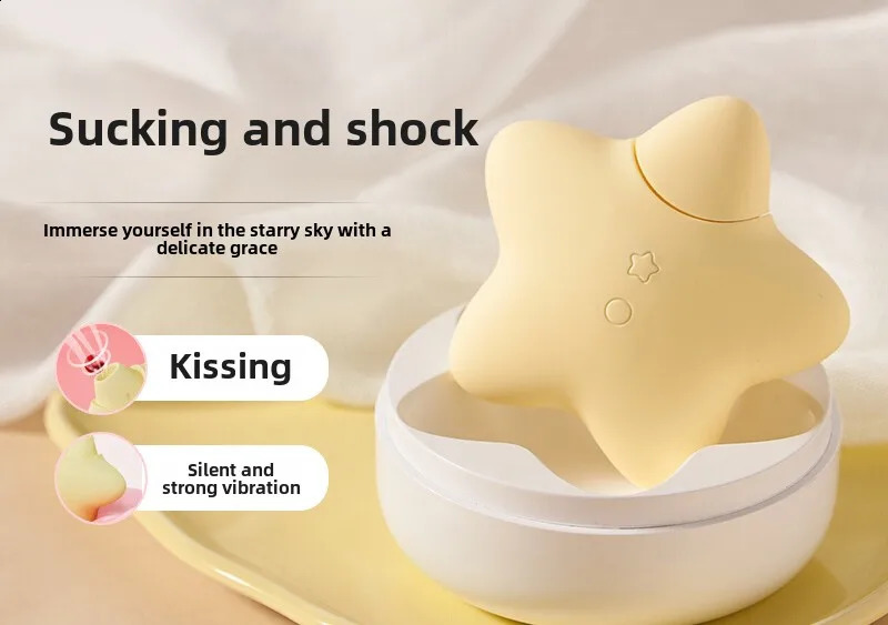 Peach Star Seconds Adult Female Masturbation Artifact Clitoris Sucking Bouncing Egg Sucking Toys Sex Toys 250227