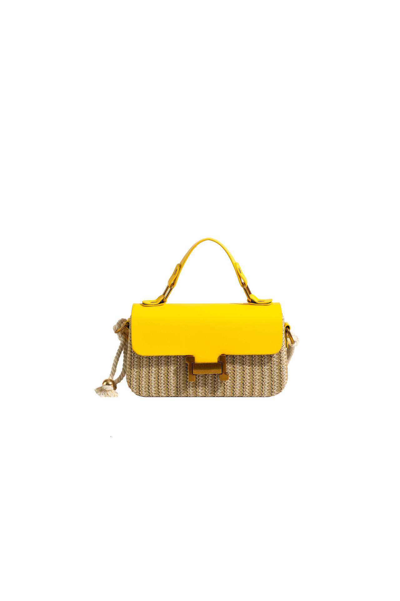 Small Square 2024 Spring/Summer New Color Contrast Splicing Texture Vacation Beach Women's Bag Trendy Handbag #swissmilitary