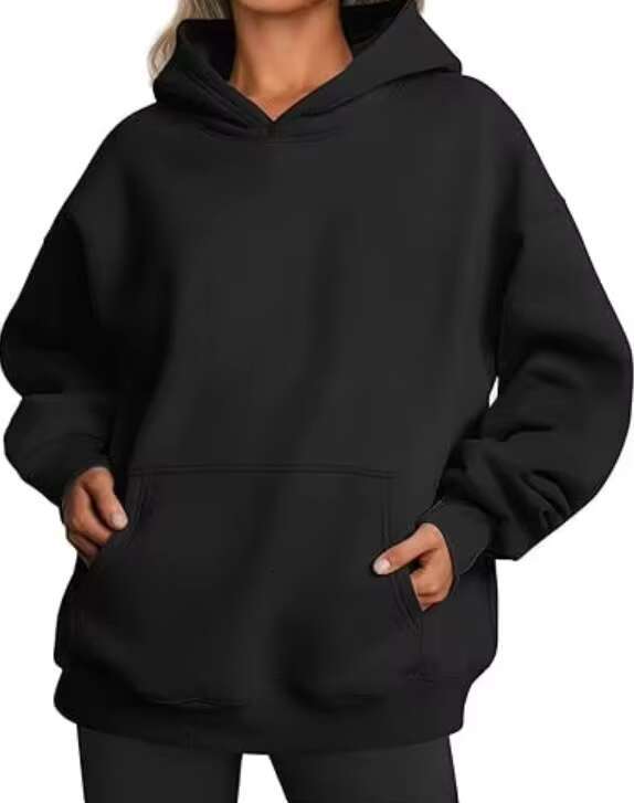 Wholesale Womens Oversized Sweatshirts Hoodies Custom Unisex Hoodie With Pockets Fleece Winter Clothes For Women