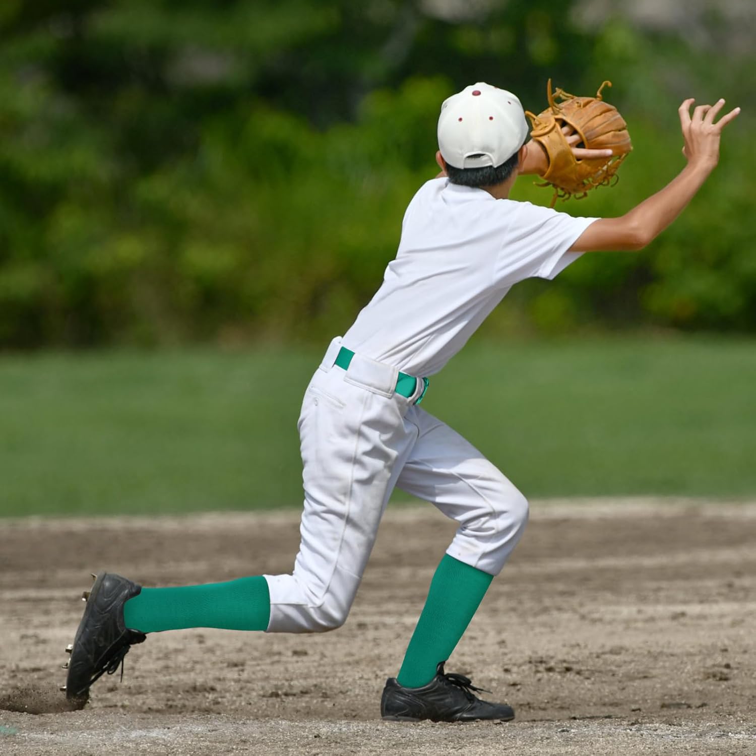Haysandy Baseball or Softball Sock and Belt Combo Set 3 Football Baseball Socks with Softball Belt for Kids Youth Adult