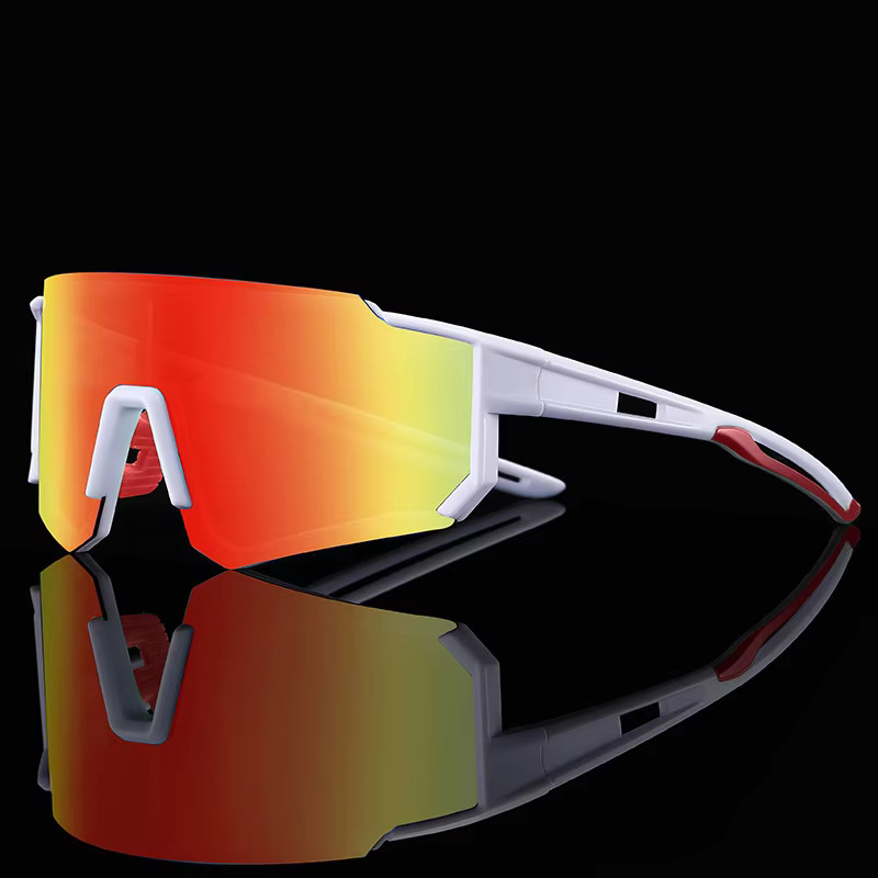 2024 2 in 1 Men Cycg Sun Glasses Custom Polarized Sports PC Frame Running Sunglasses