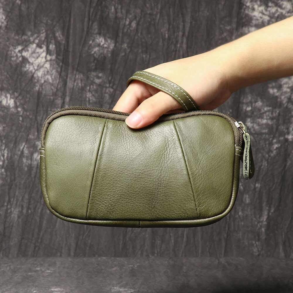 LUOKIR New Large Capacity Trendy Exquisite Zero Wallet Handbag Leather Women's Card Bag