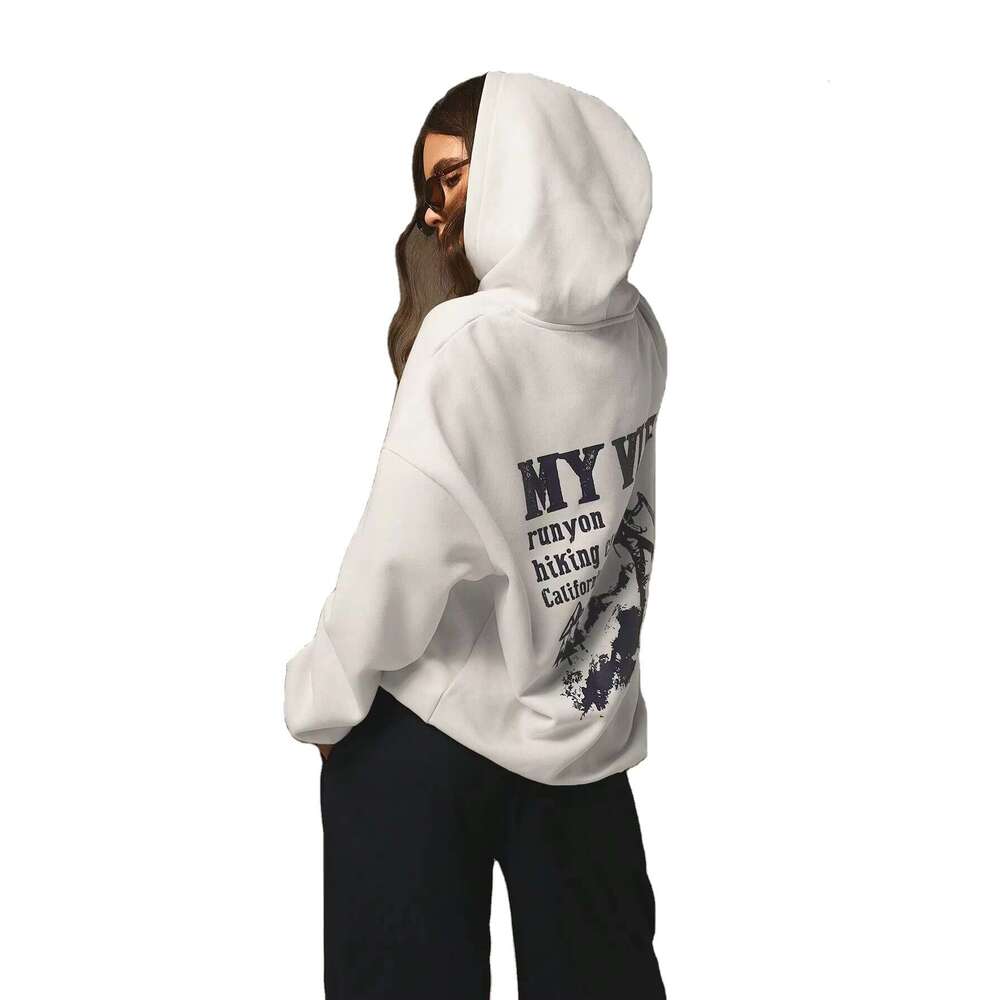 Europe And America Fall/Winter New Style Classy Knitted Comfort Pattern Hoodie