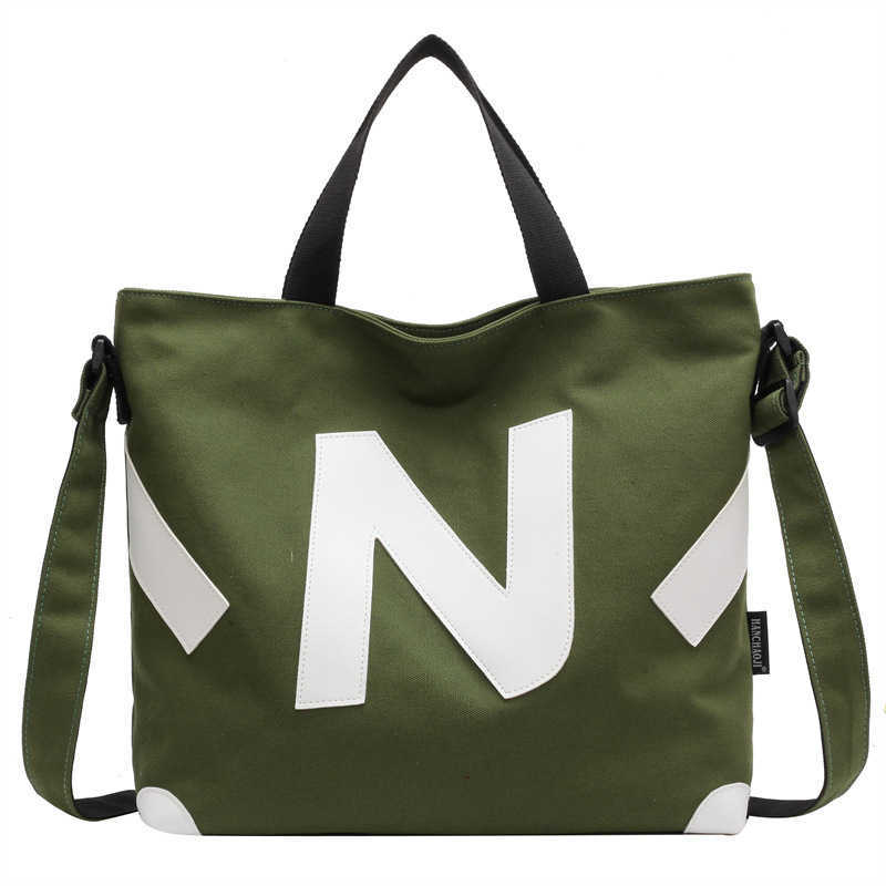 canvas bag, female Instagram style student bag, simple artistic crossbody bag, single shoulder women's bag, tote 250215