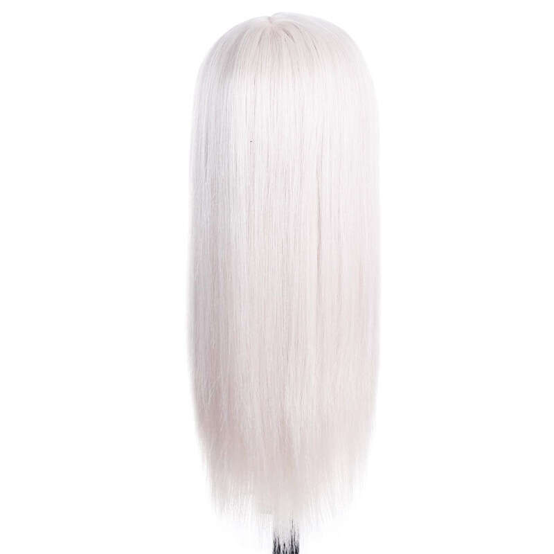 HD Front Lace Wig Front Lace Wig Women S Hand Hook Mid Split Long Straight Hair Synthetic Headband Lace Wigs White Gold