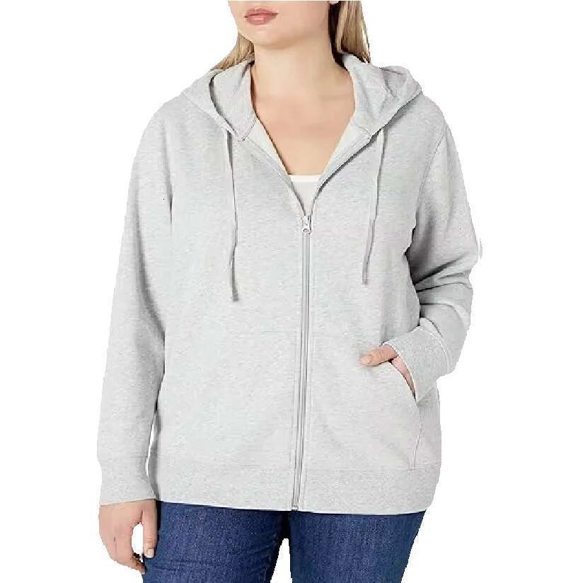 Wholesale Best Quality Cheap Fashionable Plus Size Women's & Sweatshirt Custom Design Solid Color Hoodies For Women