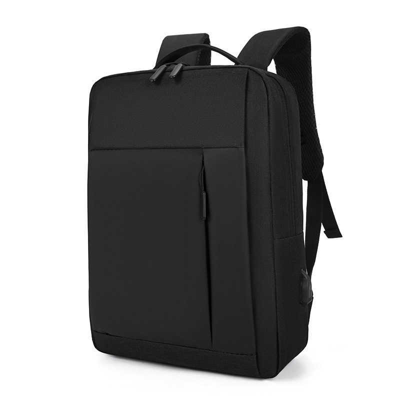 Backpack Mens Fashionable Large Capacity Computer Bag Business Casual Backpack Simple College Student Backpack Korean Version Day Backpack Travel Bag 