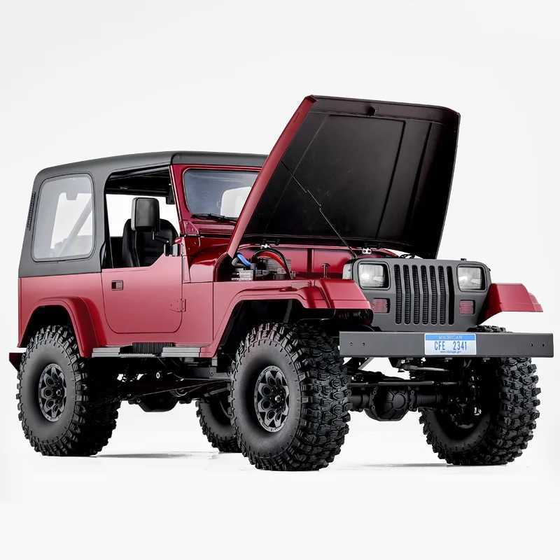 New Product Fms Rochobby 1 10 Mashigan Rc Rock Crawler Rs Red 4wd Artr 11033 Roc11033 Rsrd No Battery Adults And Kids Toys lK99