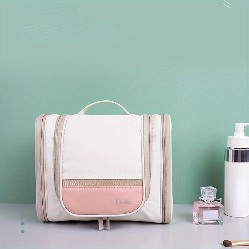 Ship from US Toiletry Bag Travel Cosmetic Make Up Organizer With Hanging Hook Portable Waterproof Bathroom Shower Large Capacity O w250227FBB