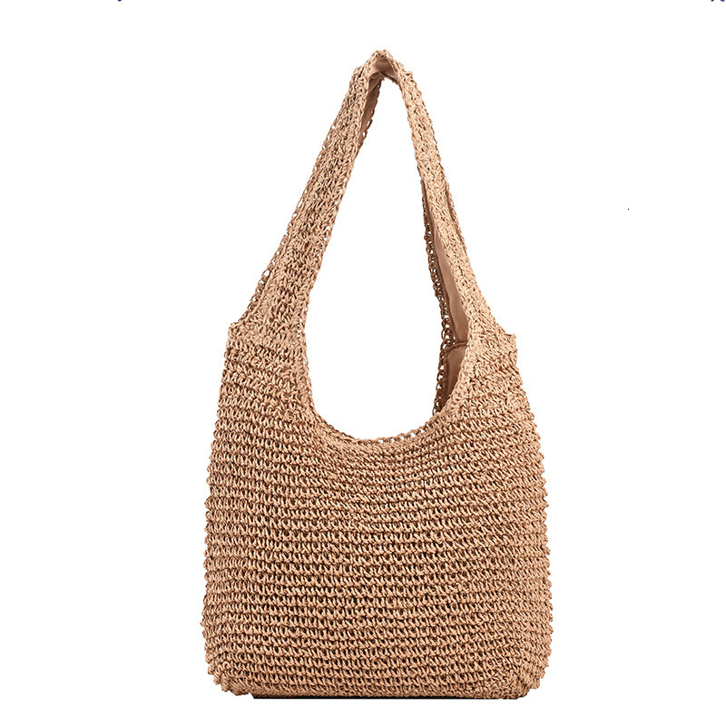 2025 new grass bag for women's summer vacation beach shoulder forest woven bag, large capacity #swissmilitary