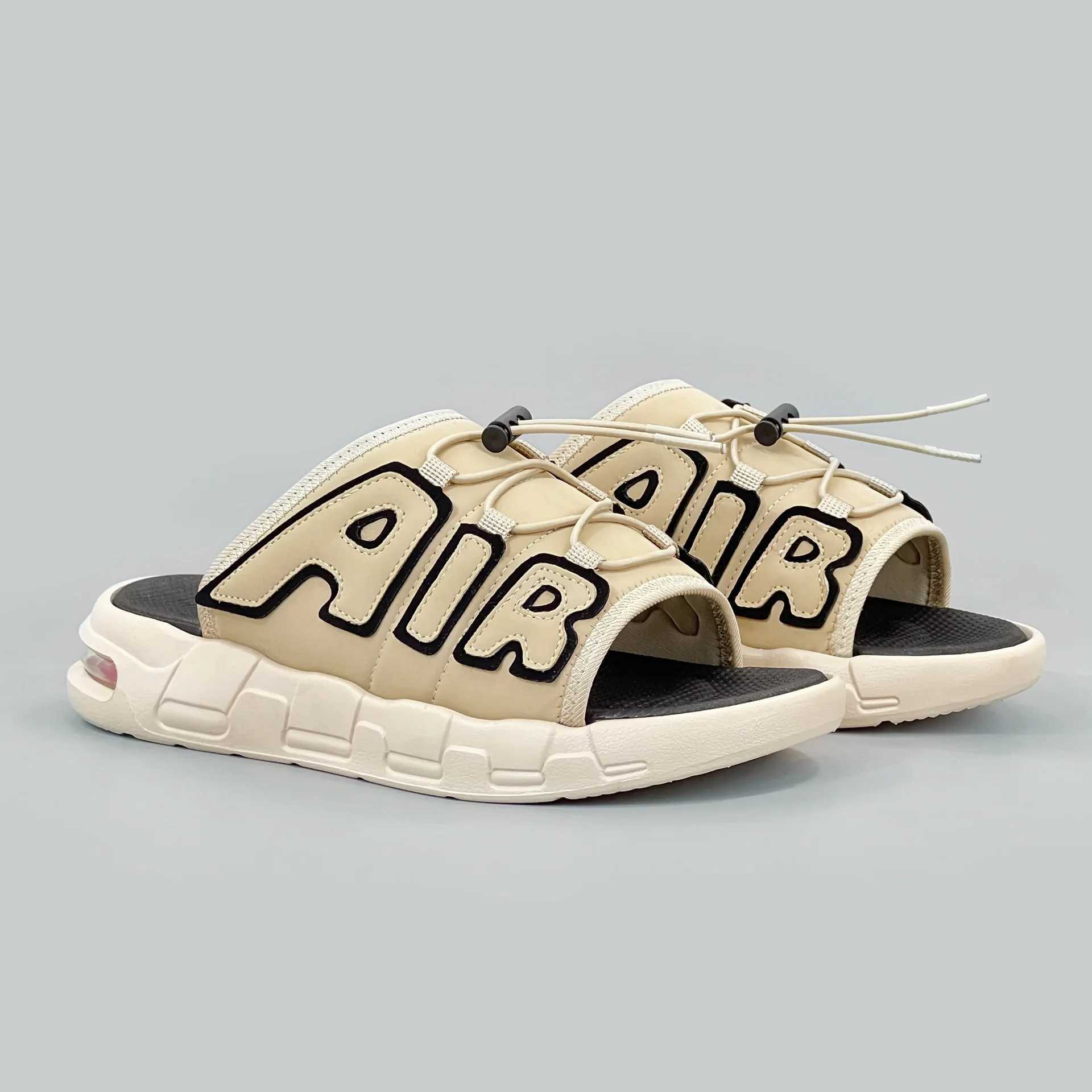 New Arrival Thick-Sole Air Cushi Shock-Absorbing Sandals Trendy Durable Mens Flip-Flops Y250227