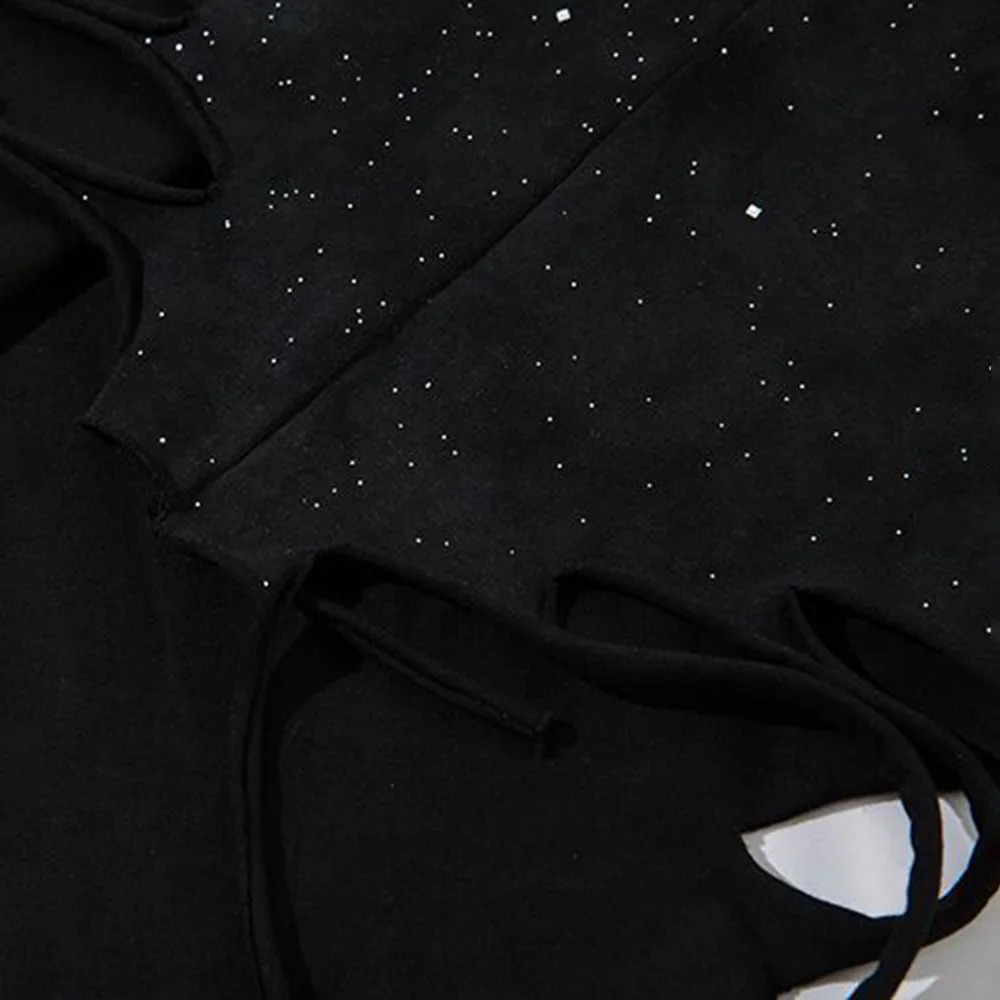 Mens Vest Ripped Starry Sky Print Casual Tank Top Summer Y2k Streetwear Personality All-Match Gym Daily Tops Mens Clothing 250226