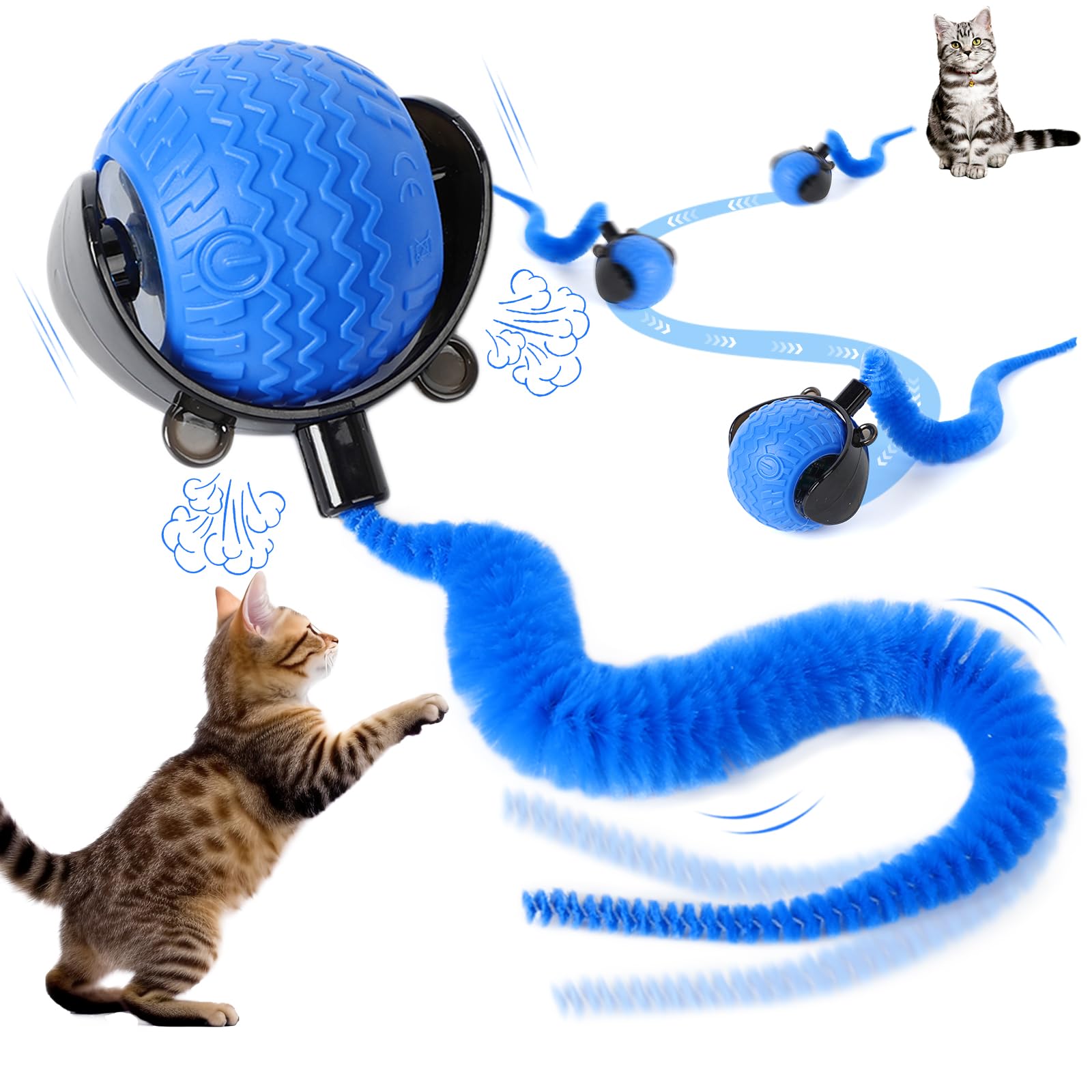 Automatic Moving Ball for Cat Dog Toy Ball