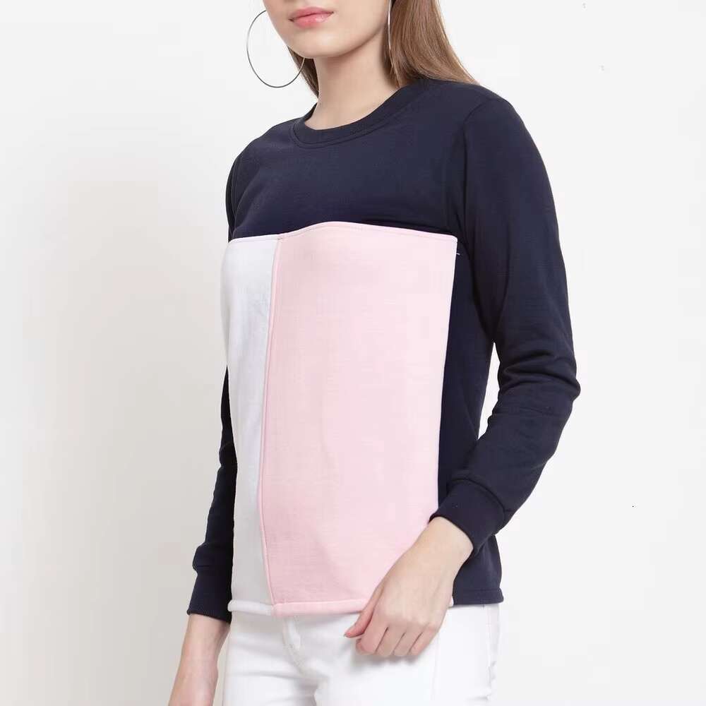 Women Oversized Fleece Long Sleeve Comfy Basic Pullover Sweatshirt Sweater Casual Solid Knitted Hoodies For Woman