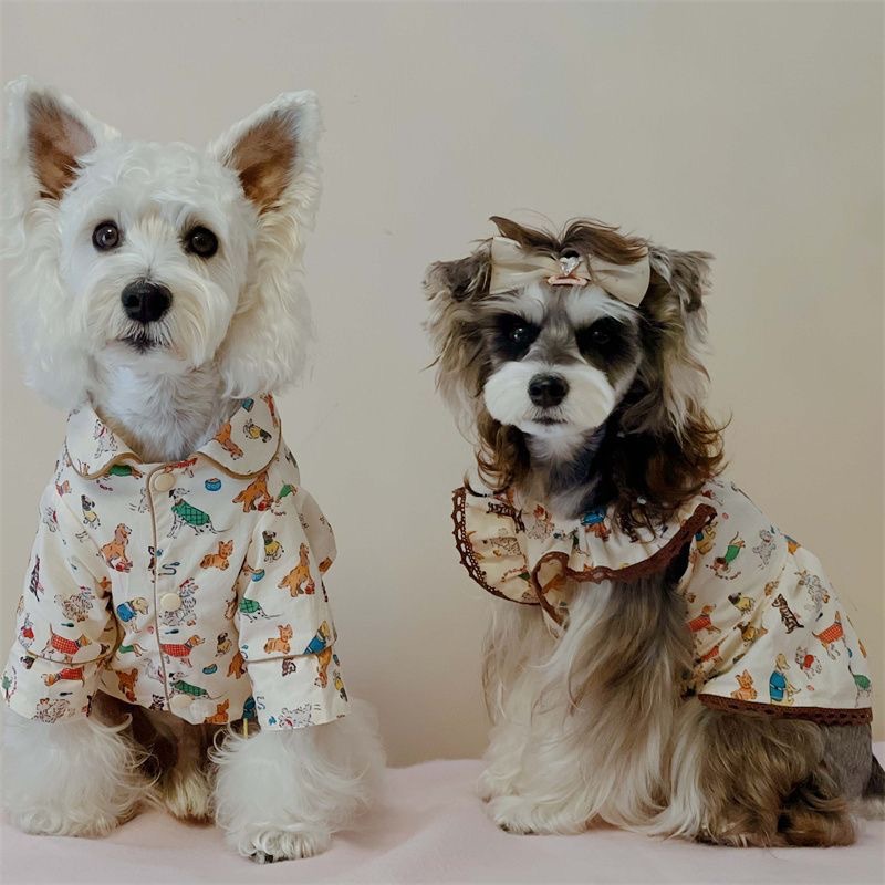 Spring-Friendly Furry Coat by DualPet: Breathable & Adjustable Apparel for Canines and Kitties (XS-XXL)