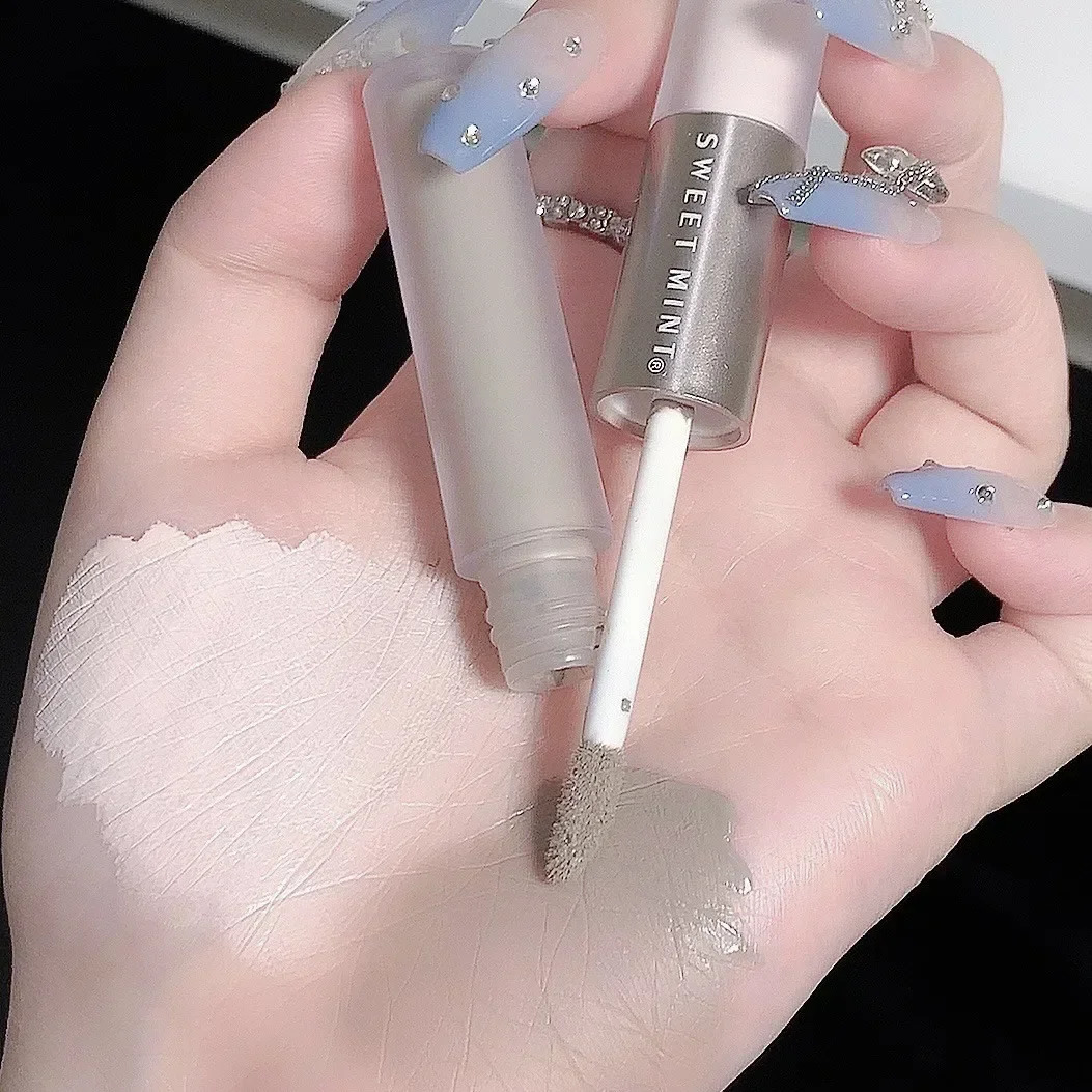 Doubleended Highlighting Contouring Stick 2in1 Concealer Pencil Cement Grey Threedimensional Nose Shadow Bronzers Makeup Pen 250219