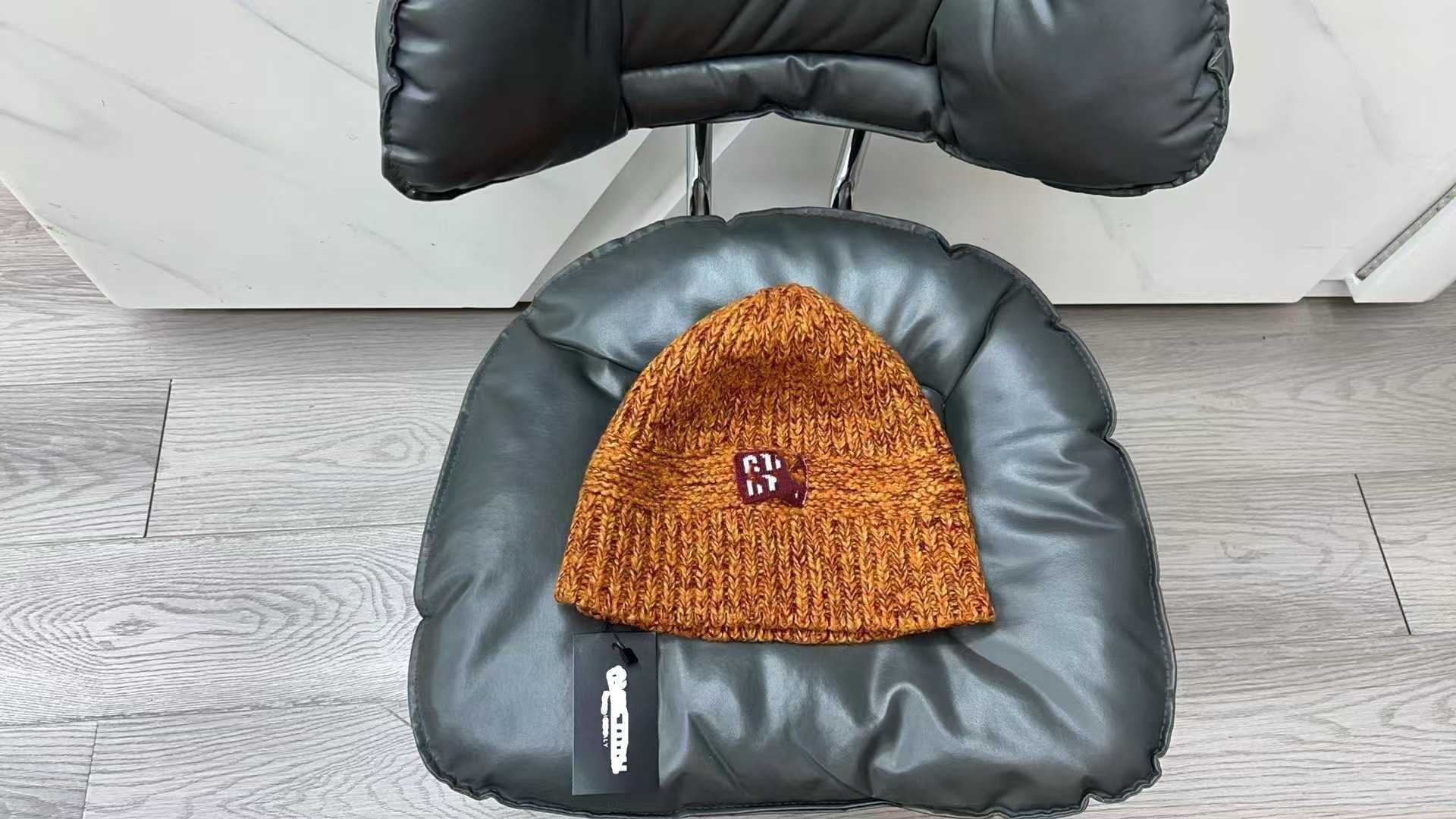 BeanieSkull Caps Miao Familys new knitted hat with a pullover female internet celebrity ear protection cold hat versatile warm fashionable autumn and 