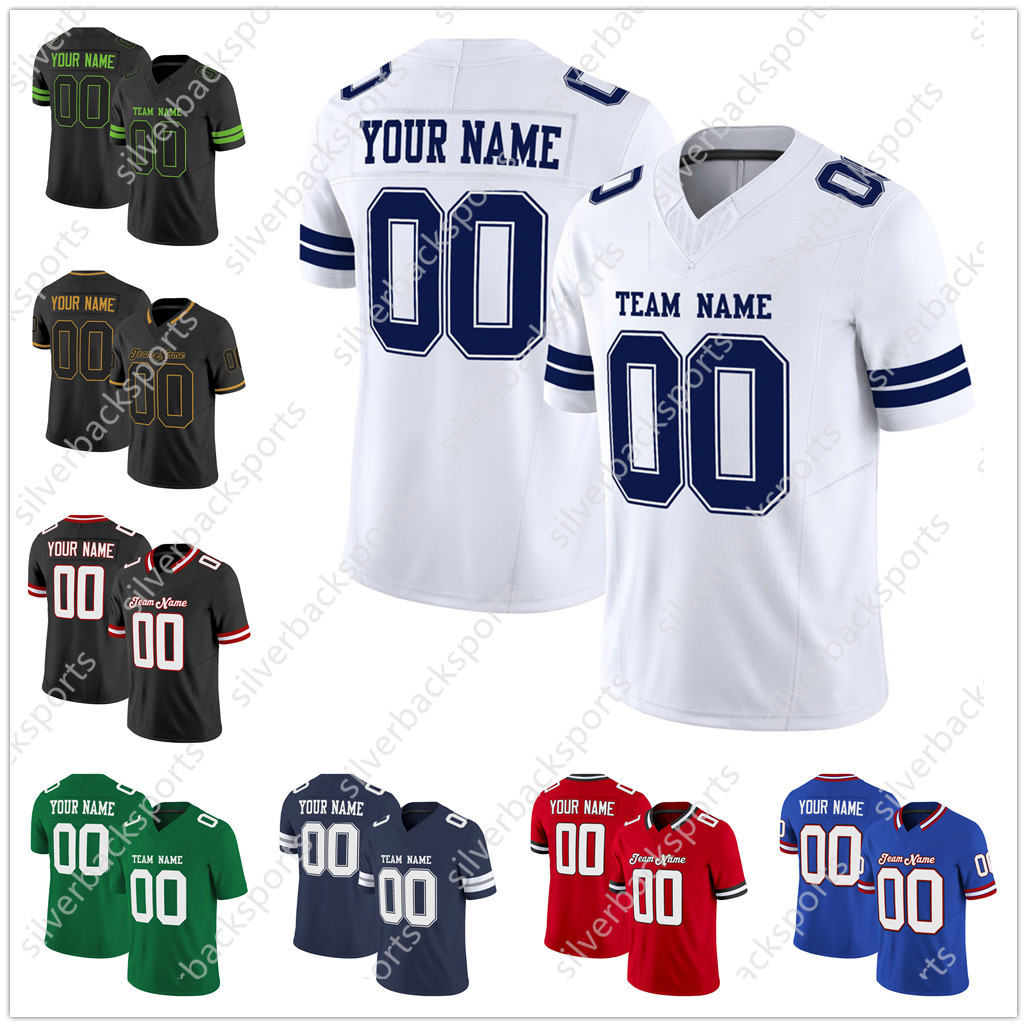 Personalized Team Name And Number Football Jersey, Custom V-neck Short Sleeve Jersey Shirt, Football Jersey For Football Fan Football Lover and fans